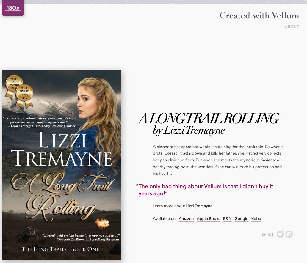 books created with vellum