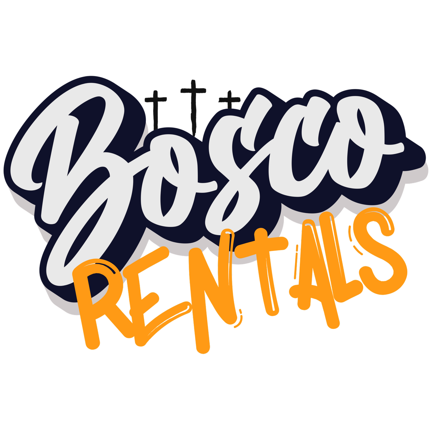 Bosco Rentals logo on the About Us page, representing Sarasota's trusted beach and adventure rental company.