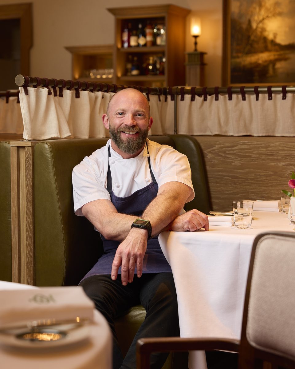 A chef in The Penn&rsquo;s dining room