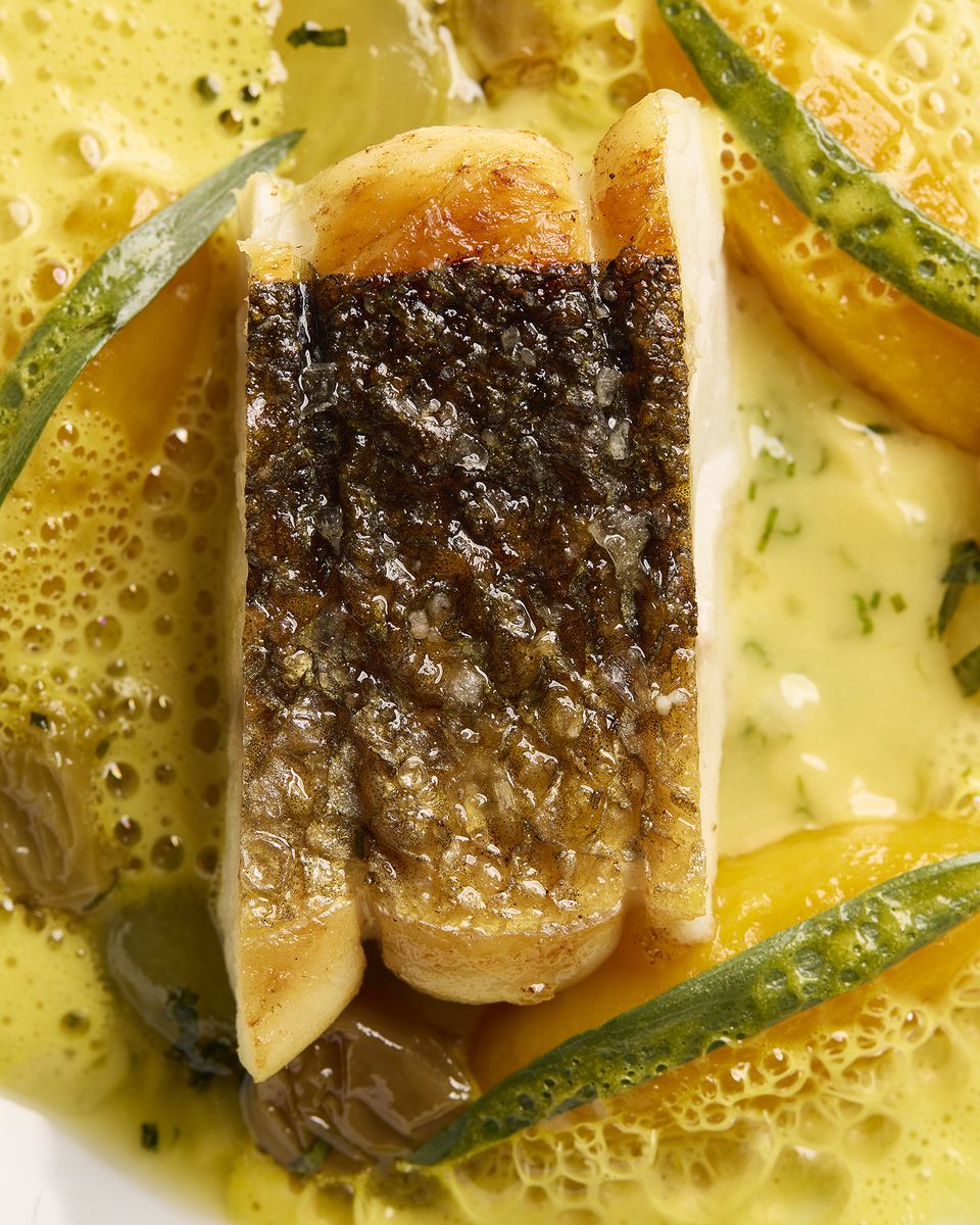 A fish dish at The Penn