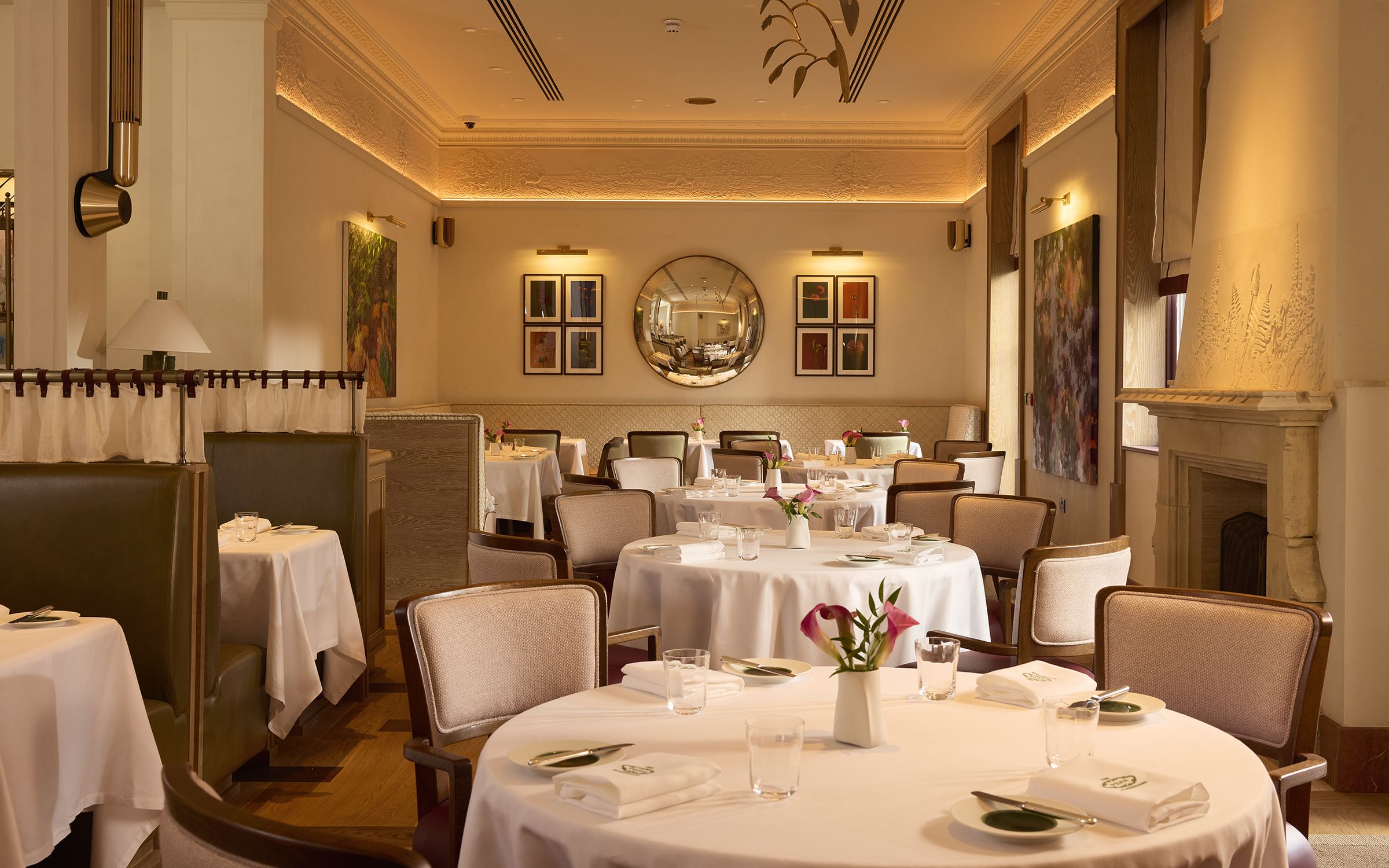 The dining room at The Penn at Stoke Park