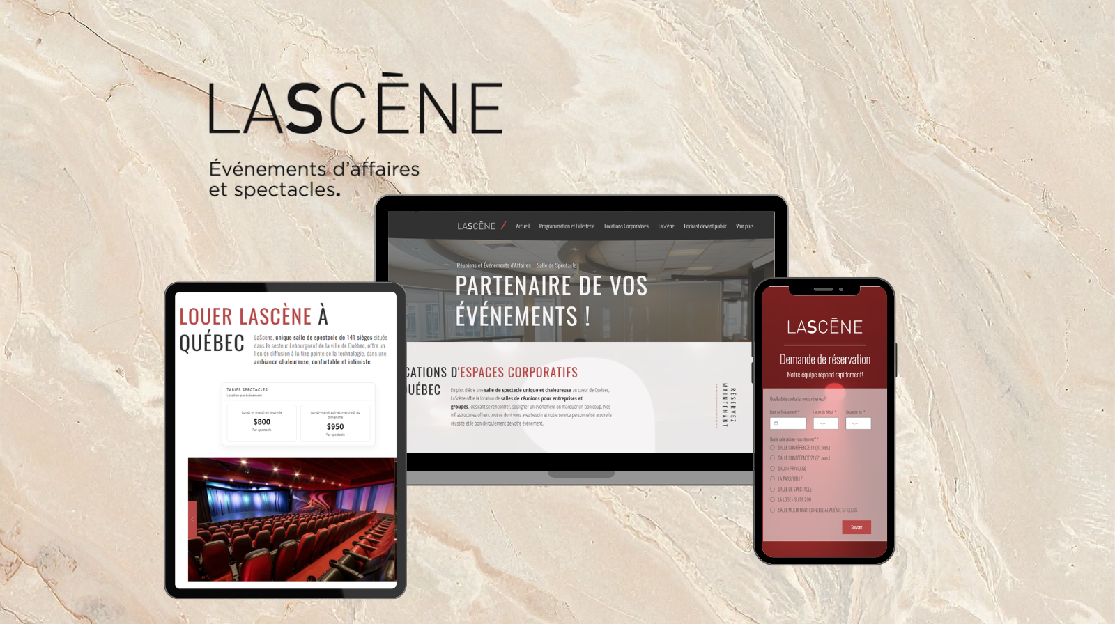 LaScène Lebourgneuf - Location de salles