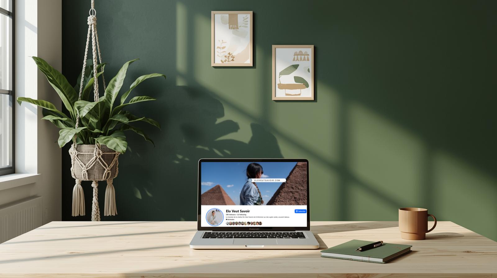 Exemple de feed Instagram performant