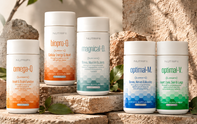 Bionutrition — Optimal-M, Optimal-V, Omega-Q