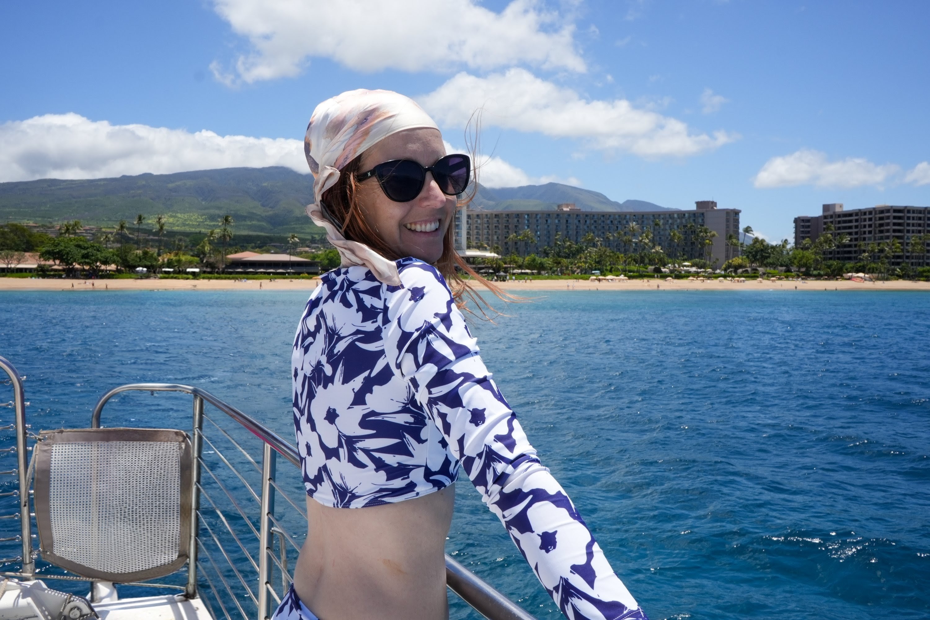 Eli Dufour à Maui, voyage récompense PartnerCo