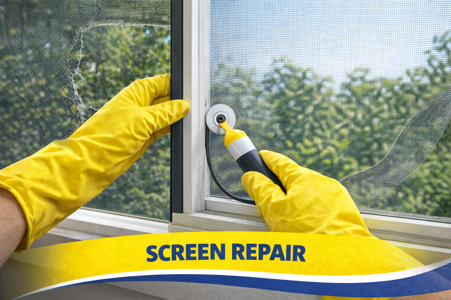 Screen Repair in Palos Verdes, CA