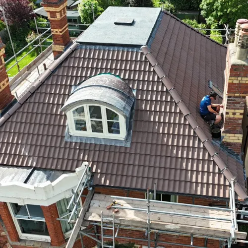 Recent roof project
