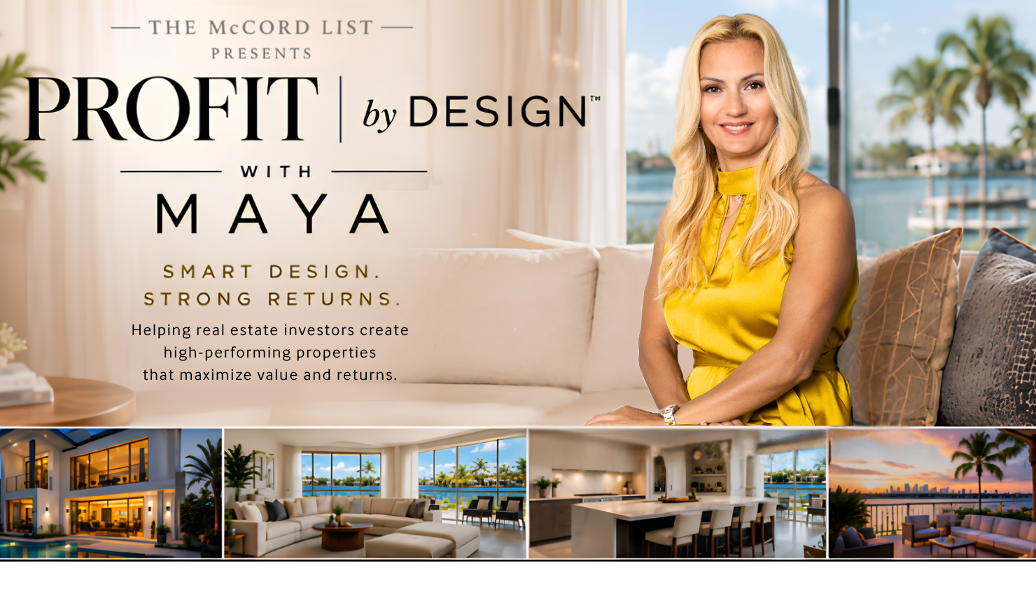 Profit by Design with Maya