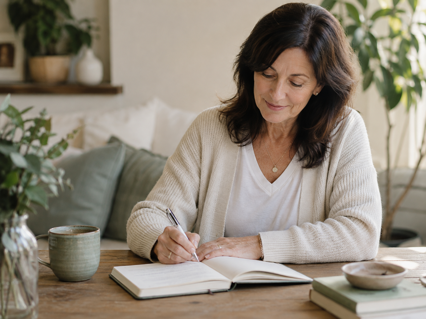 Wellness journal for building healthy habits