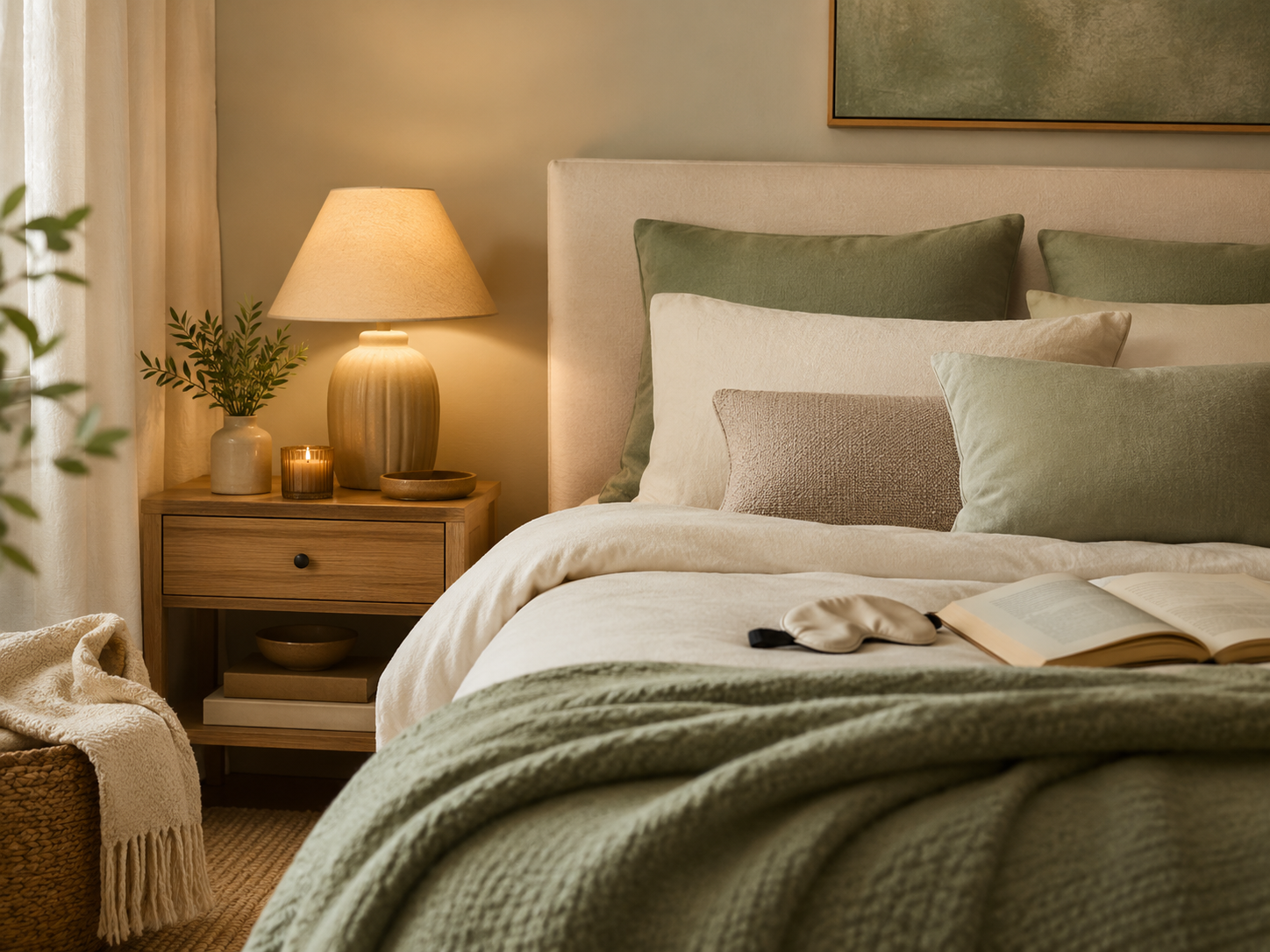Products for relaxation and a comfortable sleep environment