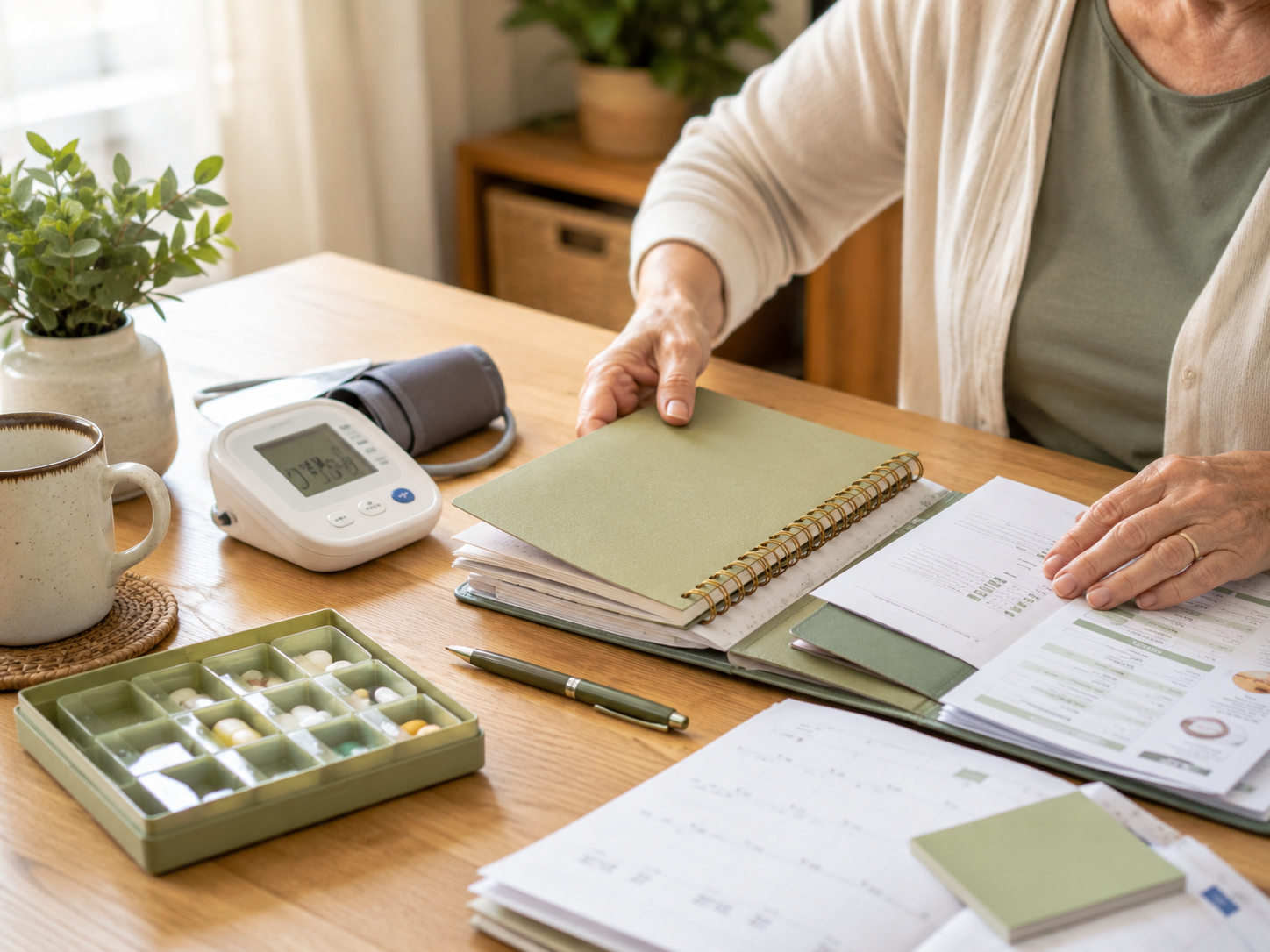Health organization and tracking products