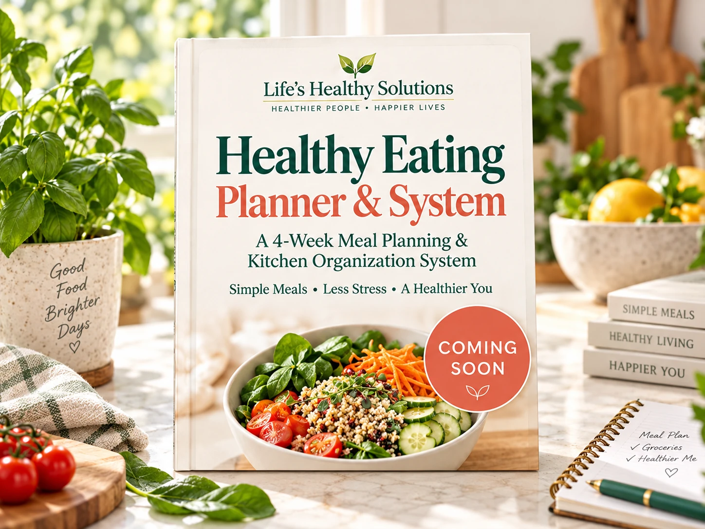 Healthy Eating Planner and System