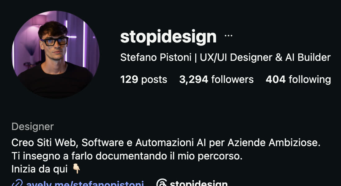 Profilo Stefano Pistoni