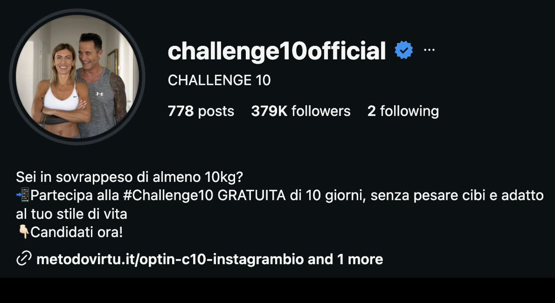 Profilo Challenge 10