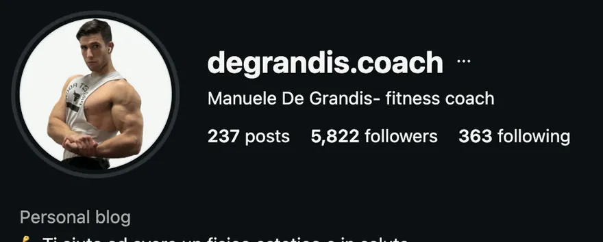 Profilo Manuele De Grandis