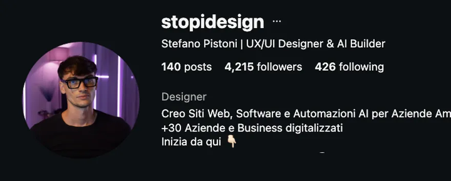 Profilo Stefano Pistoni