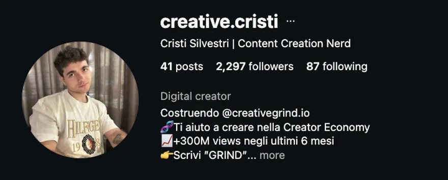 Profilo Cristi Silvestri