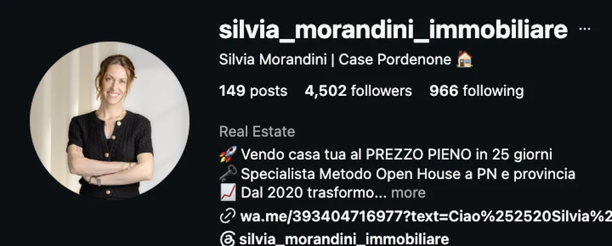 Profilo Silvia Morandini