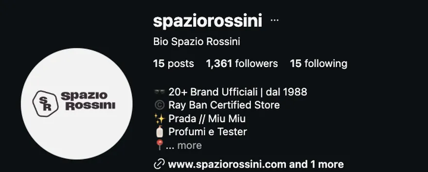 Profilo Spazio Rossini