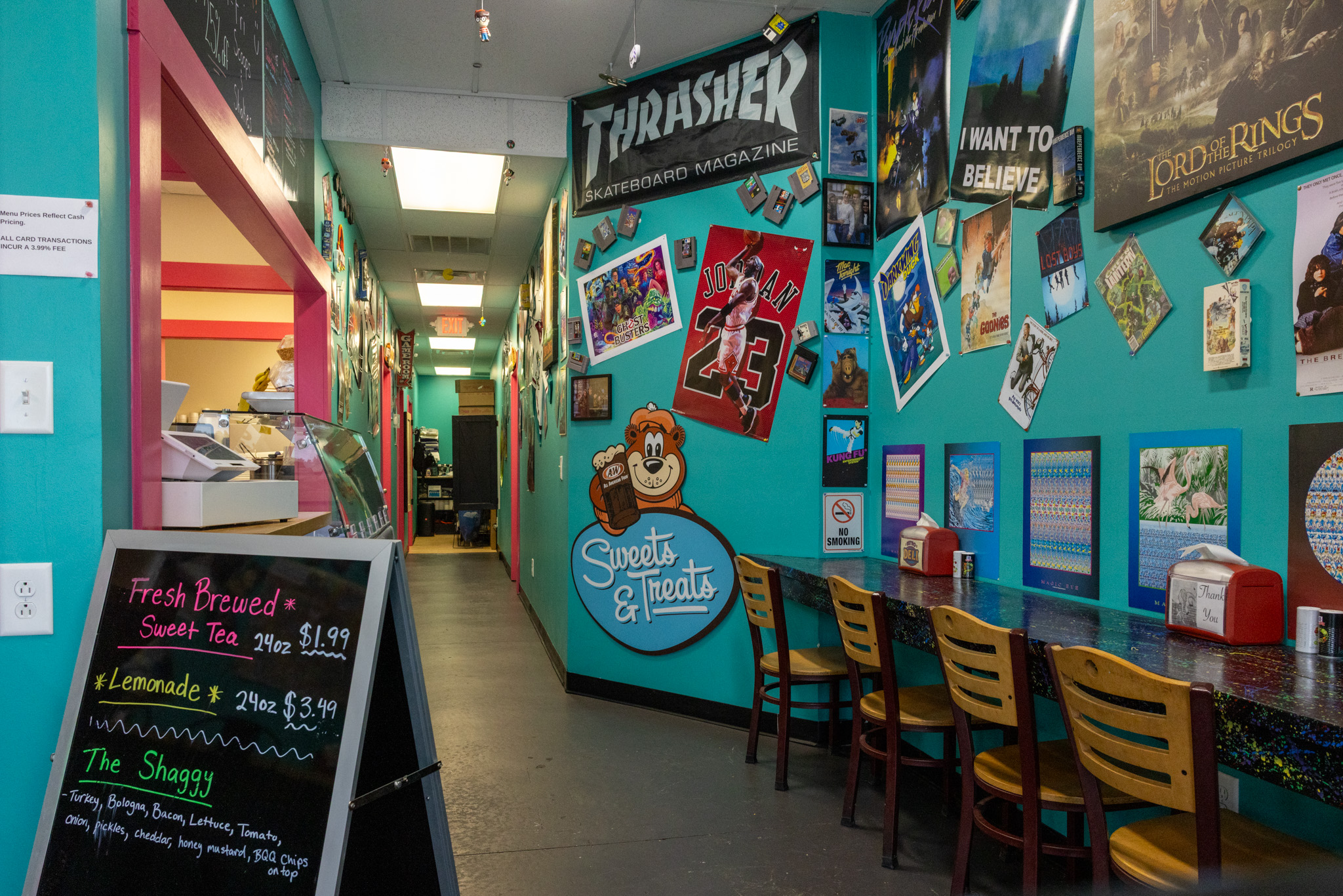 Retro Deli Interior