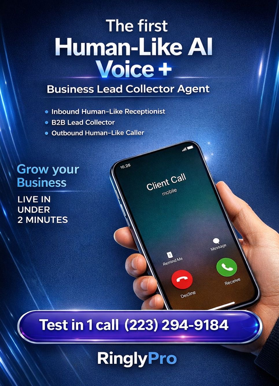 RinglyPro App Preview