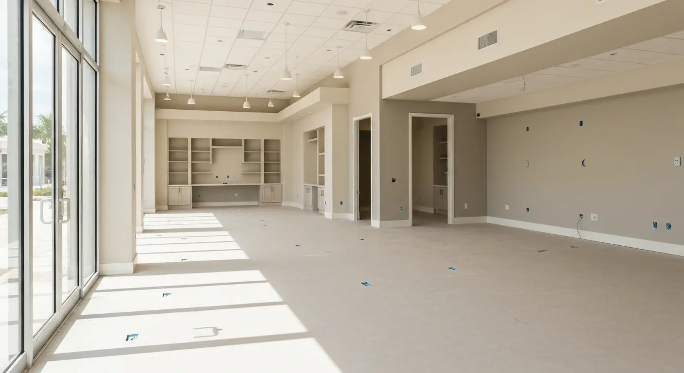 Commercial construction project in South Dade