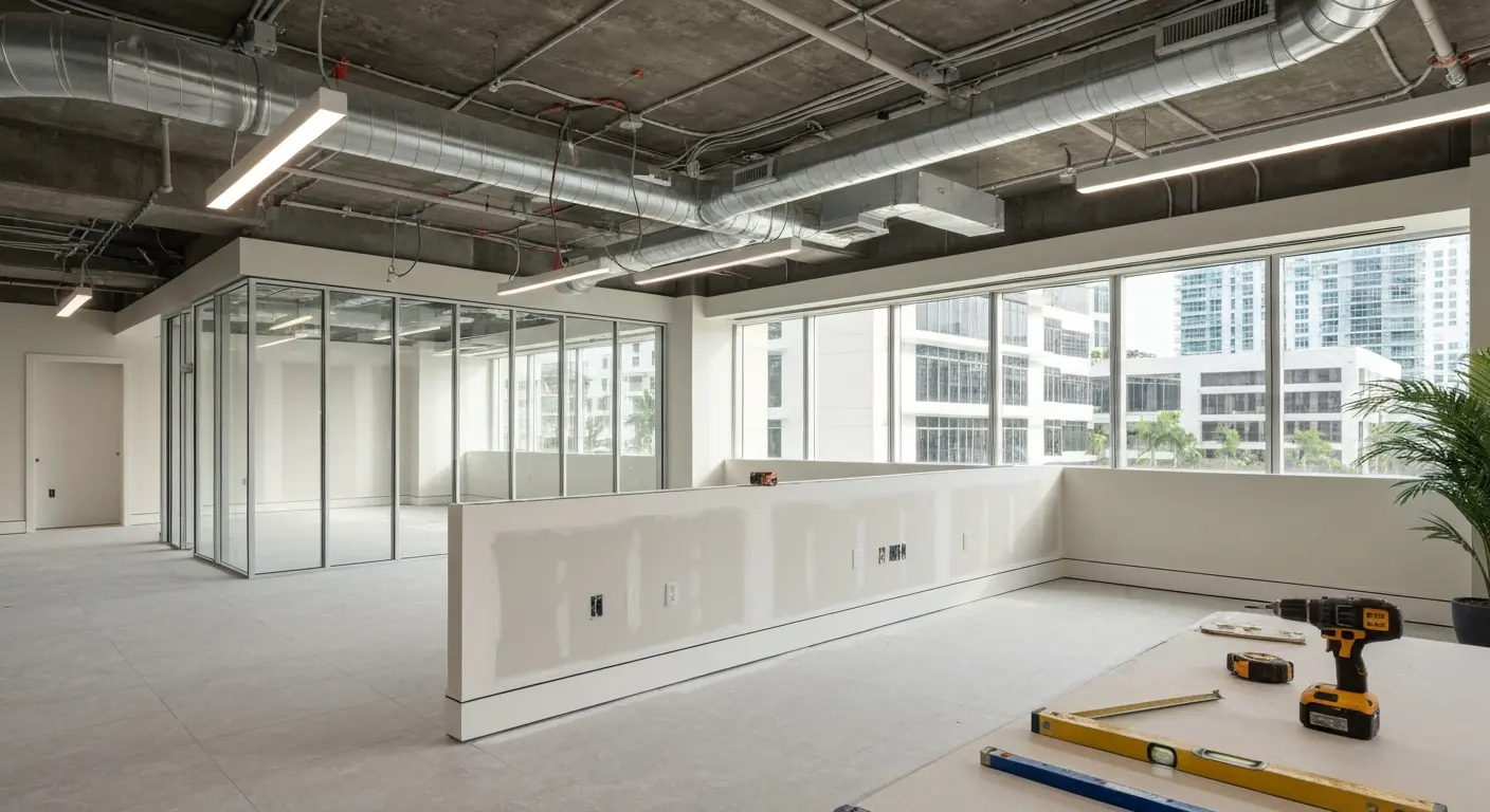 Commercial construction project