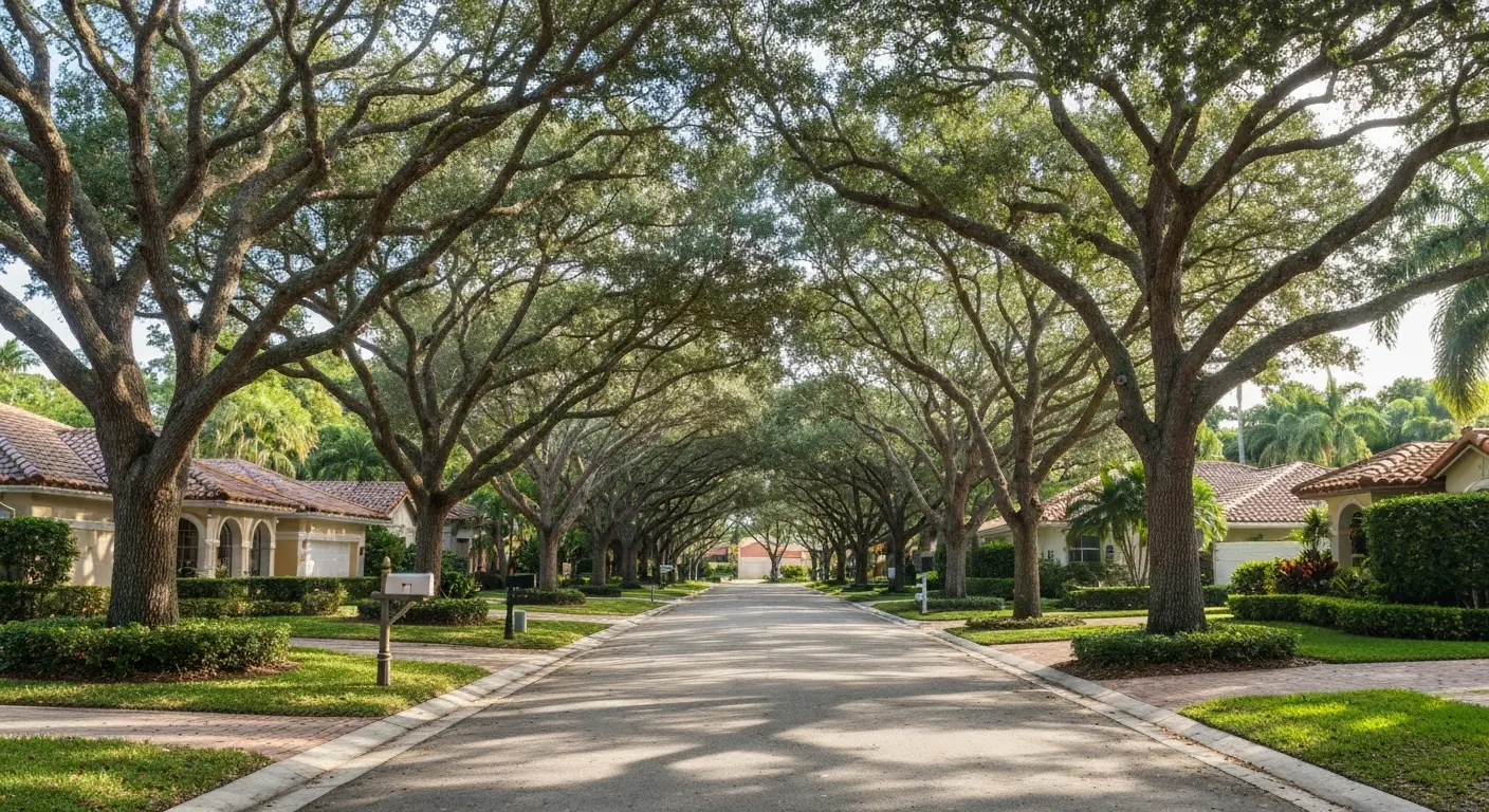 Pinecrest village location and roads