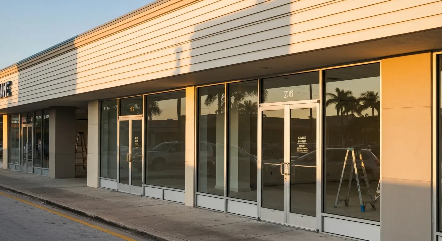 Commercial construction in Pinecrest