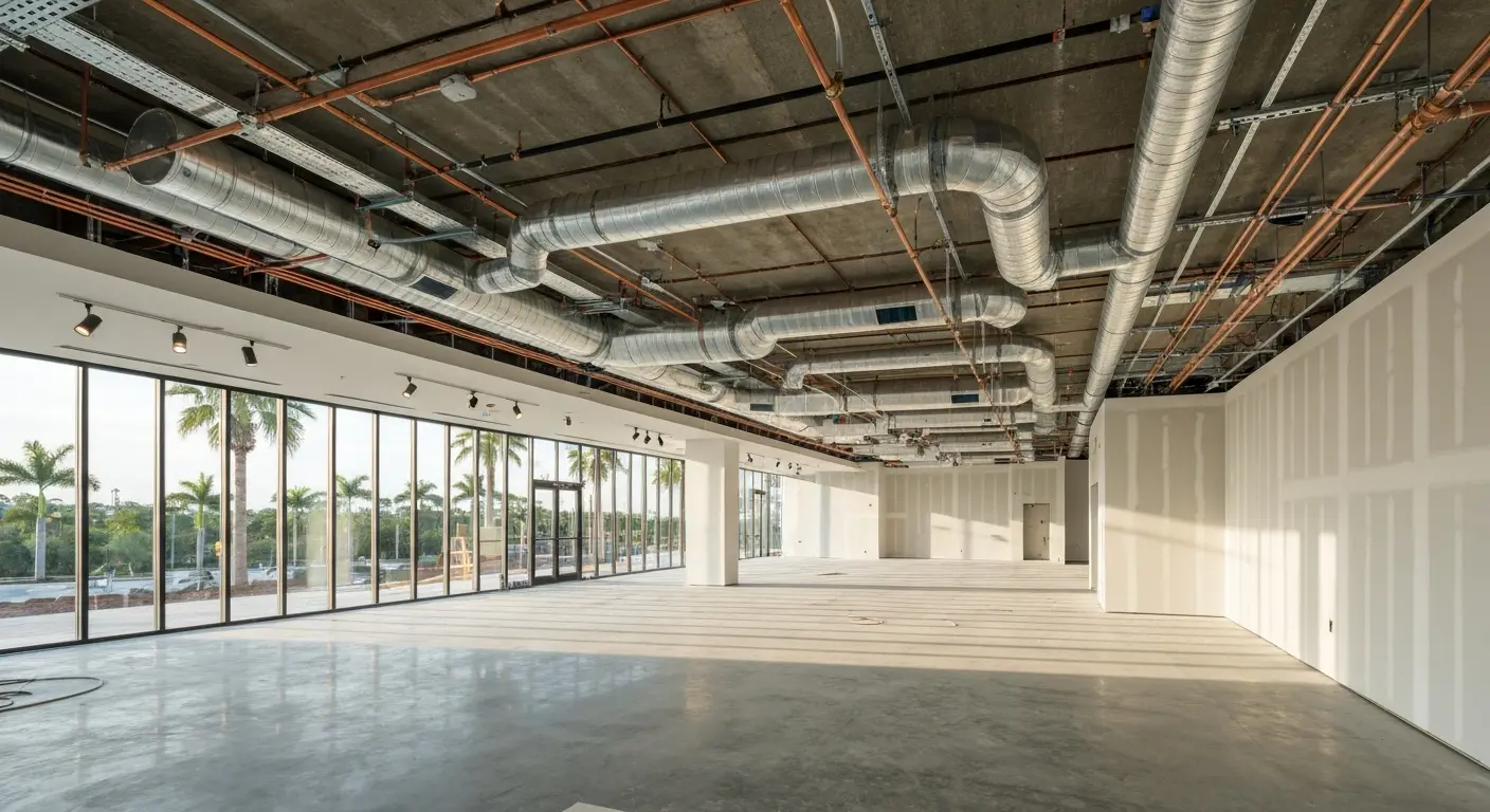 Commercial construction project