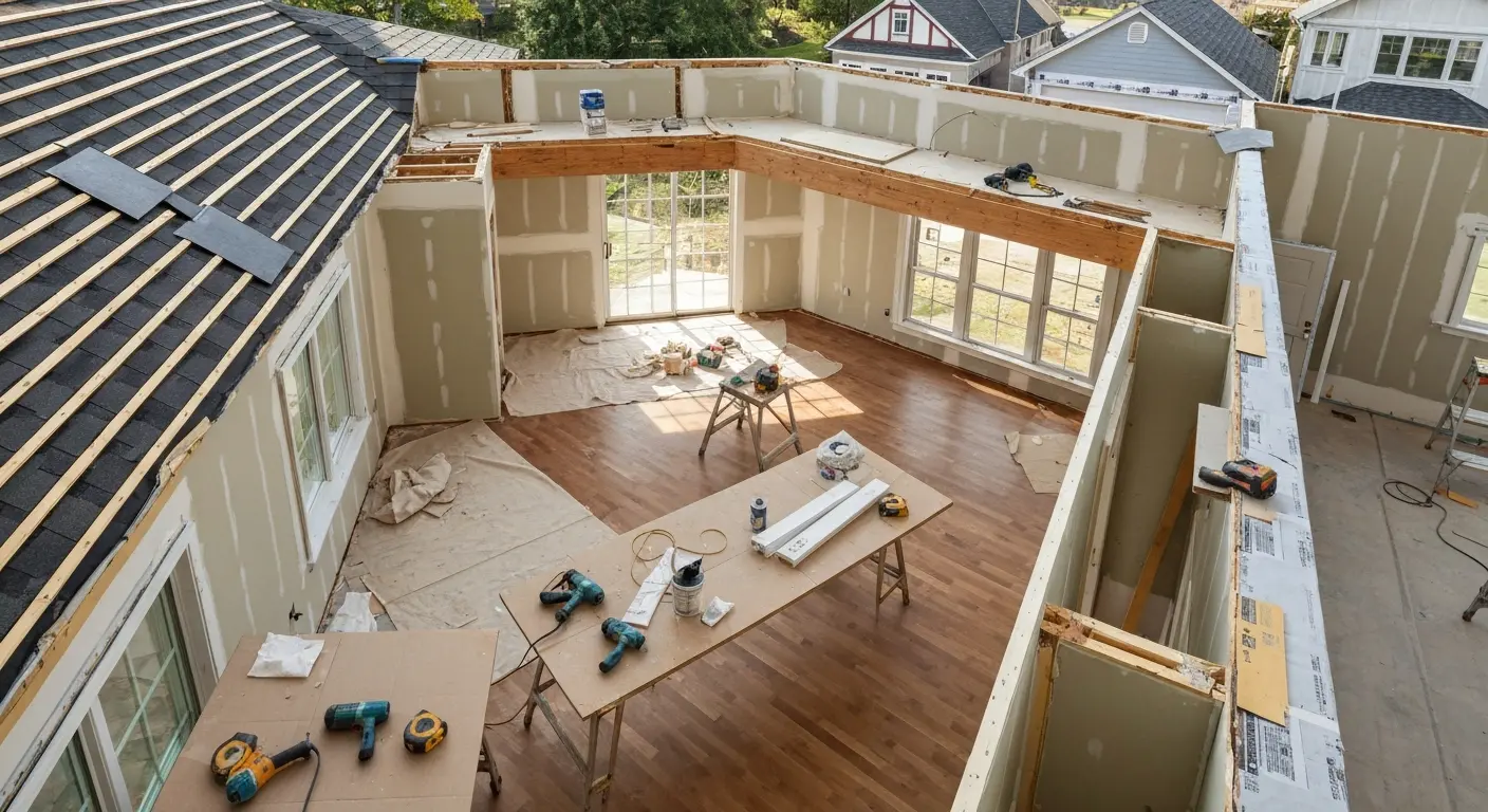 Whole home renovation
