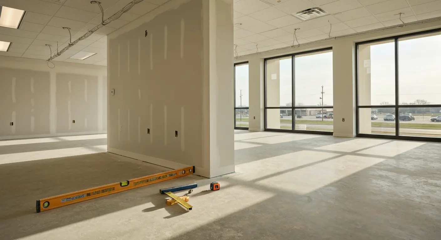 Commercial construction project