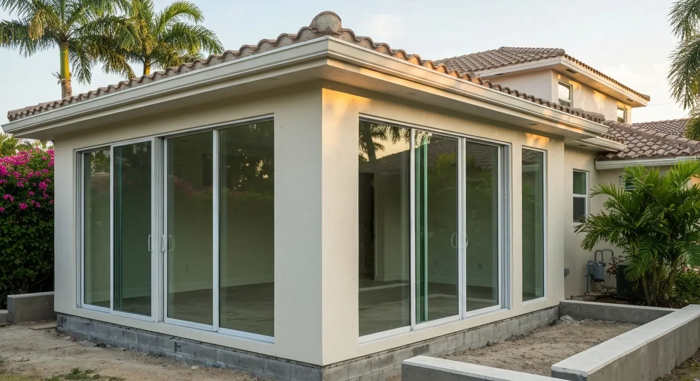 Home addition project in South Miami