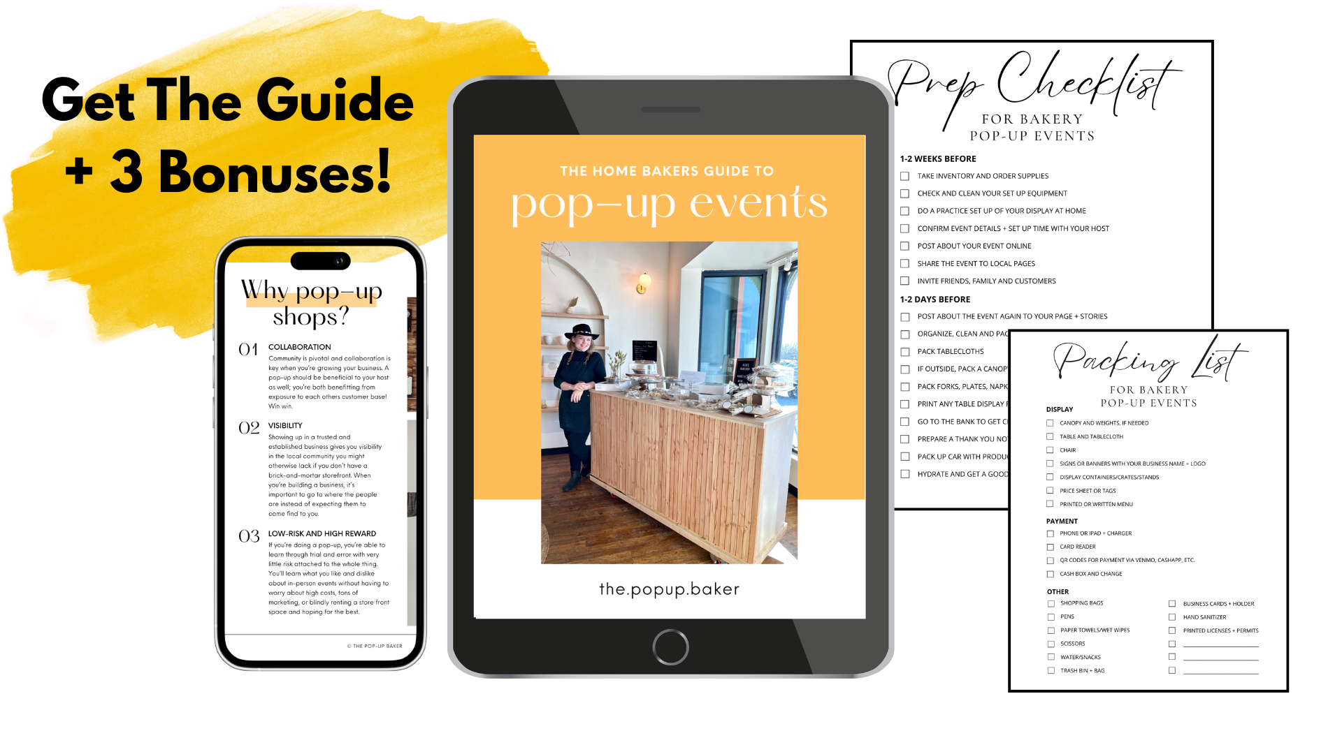 Home Bakers Guide to Pop-Up Shops