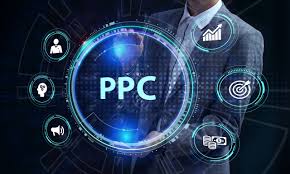 a digital universe that shows the word PPC highlighted a digital universe that shows the word PPC highlighted