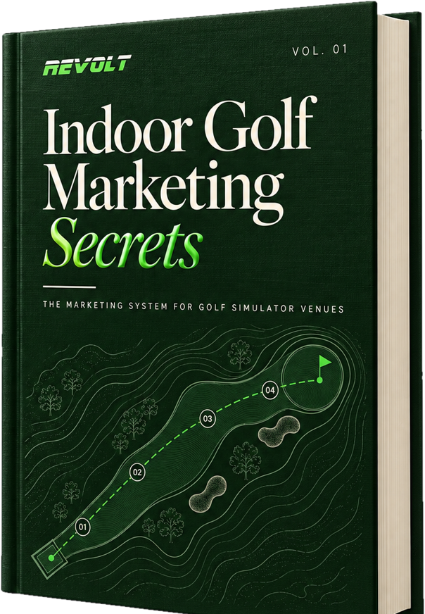 Indoor Golf Marketing Secrets playbook cover