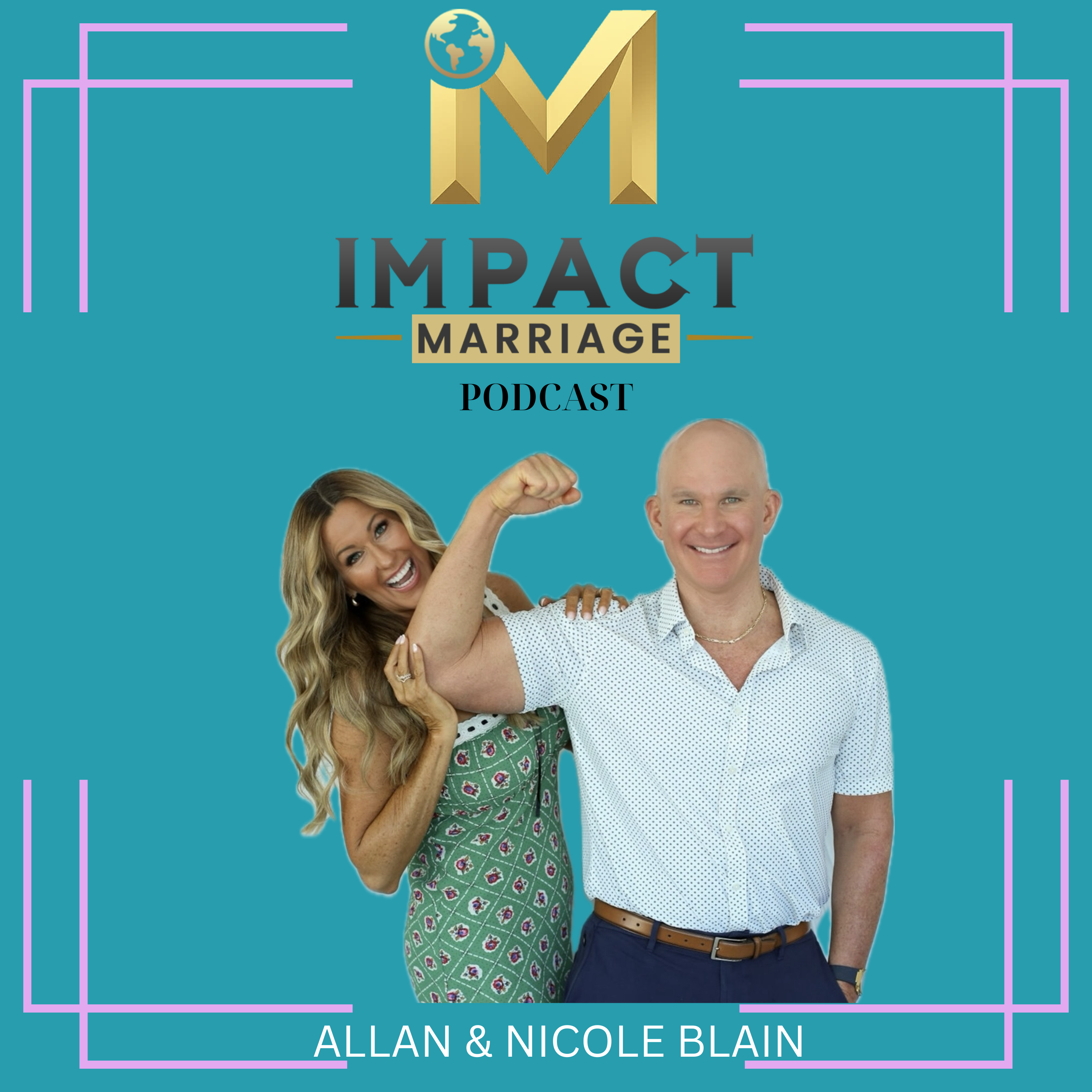 Life’s Hard Succeed Anyway Podcast cover featuring Allan Blain in a blue suit, motivational podcast host.