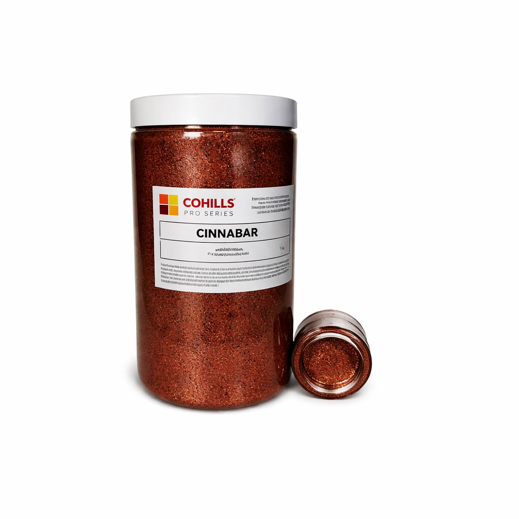 Exclusive Resin Supply Metallic Pigments - Cinnobar / 14 Oz