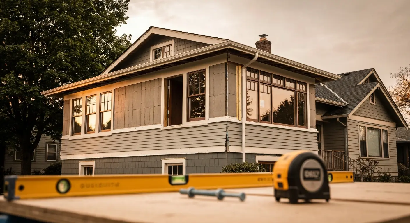 Home addition project