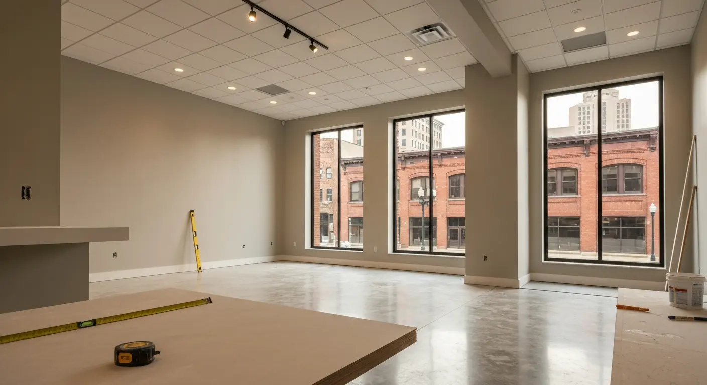 Retail space renovation