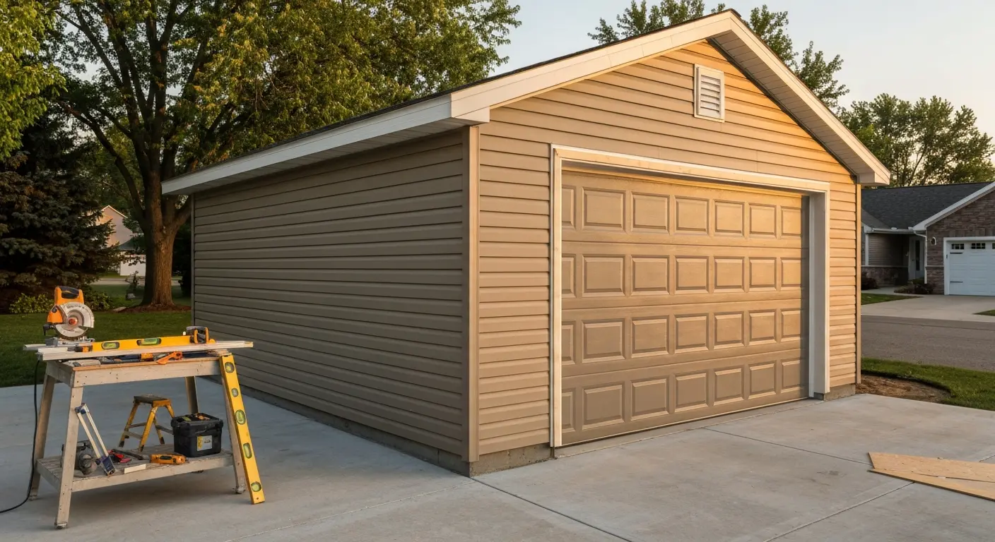 Storage garage construction