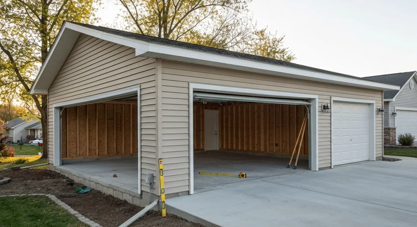 Garage expansion project