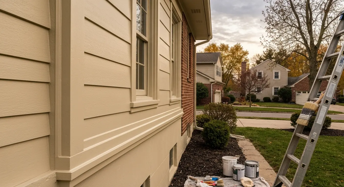 Exterior painting project