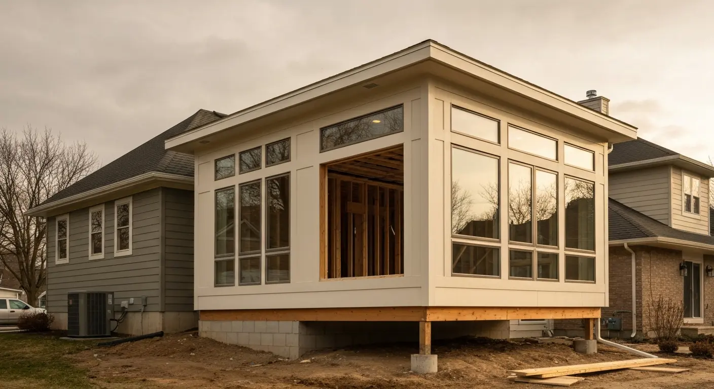 Home addition project