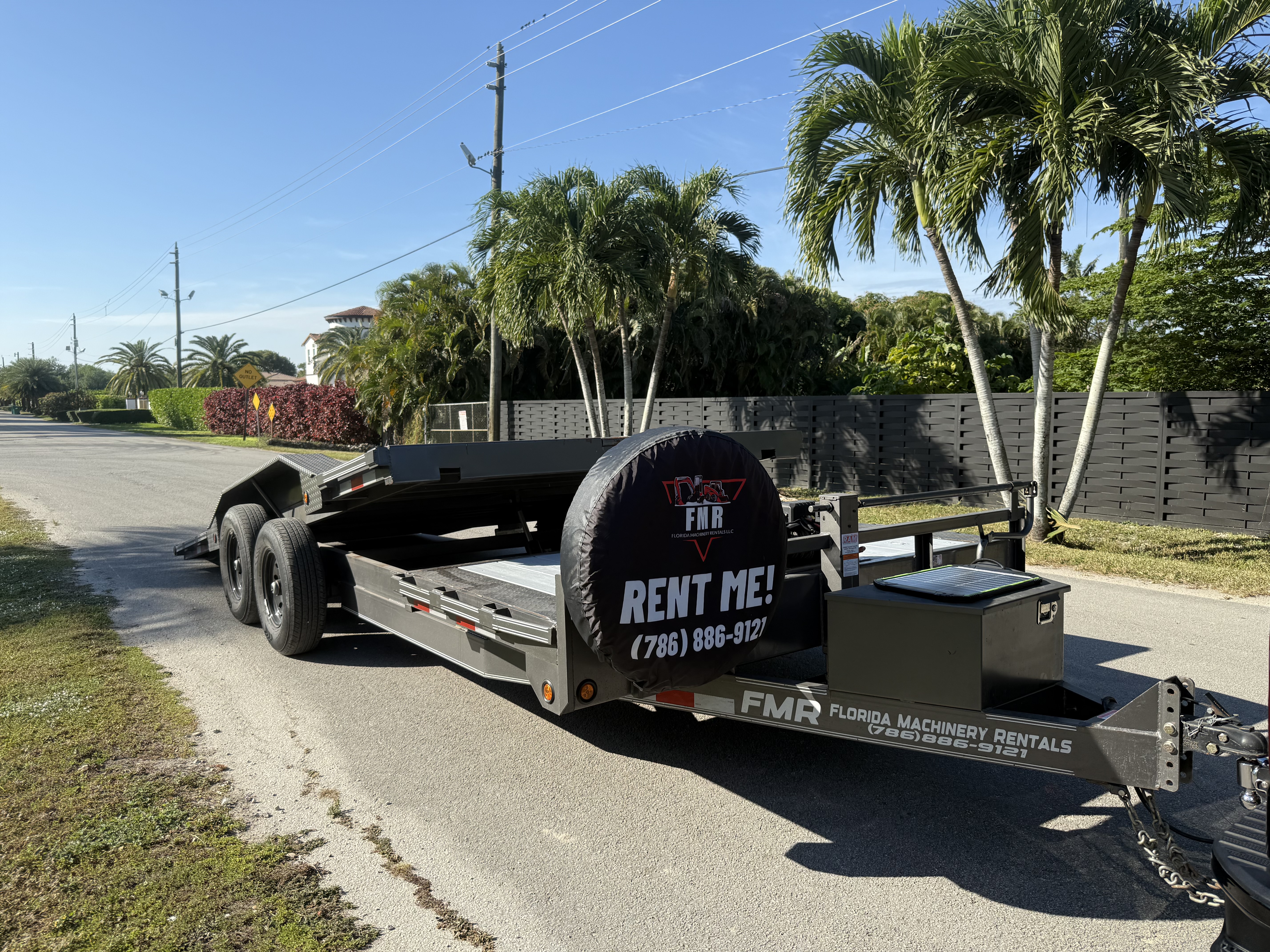 Tilt Trailer 8.5x22 rental in Miami, FL, view 1