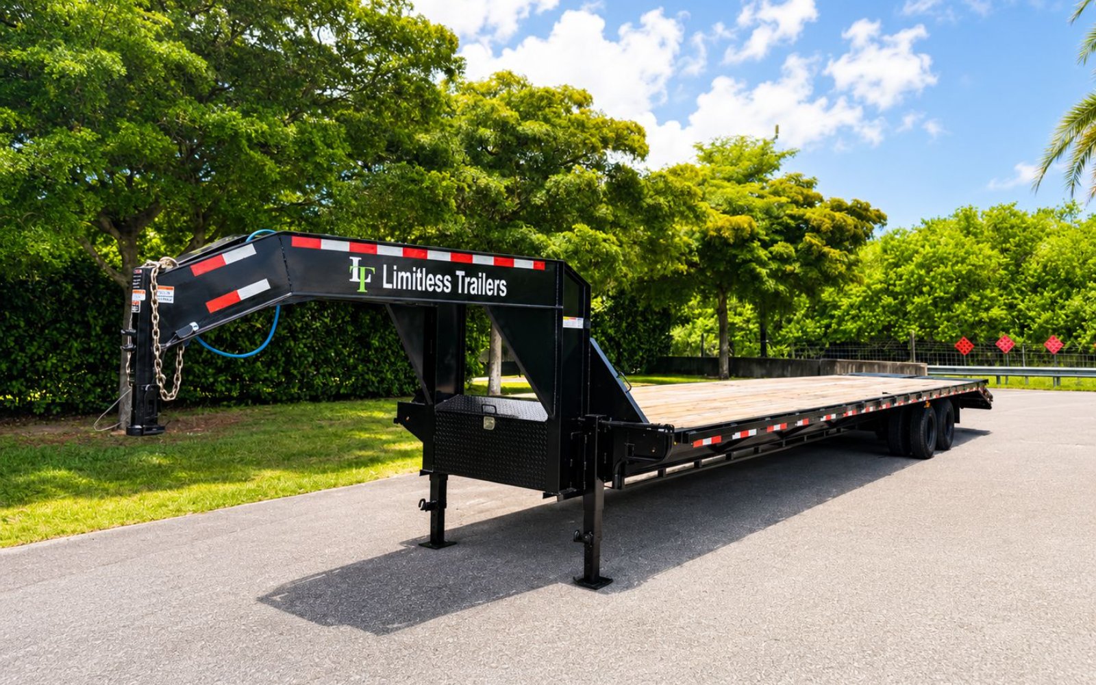 Gooseneck Trailer 8.5x40 rental in Miami, FL, view 1