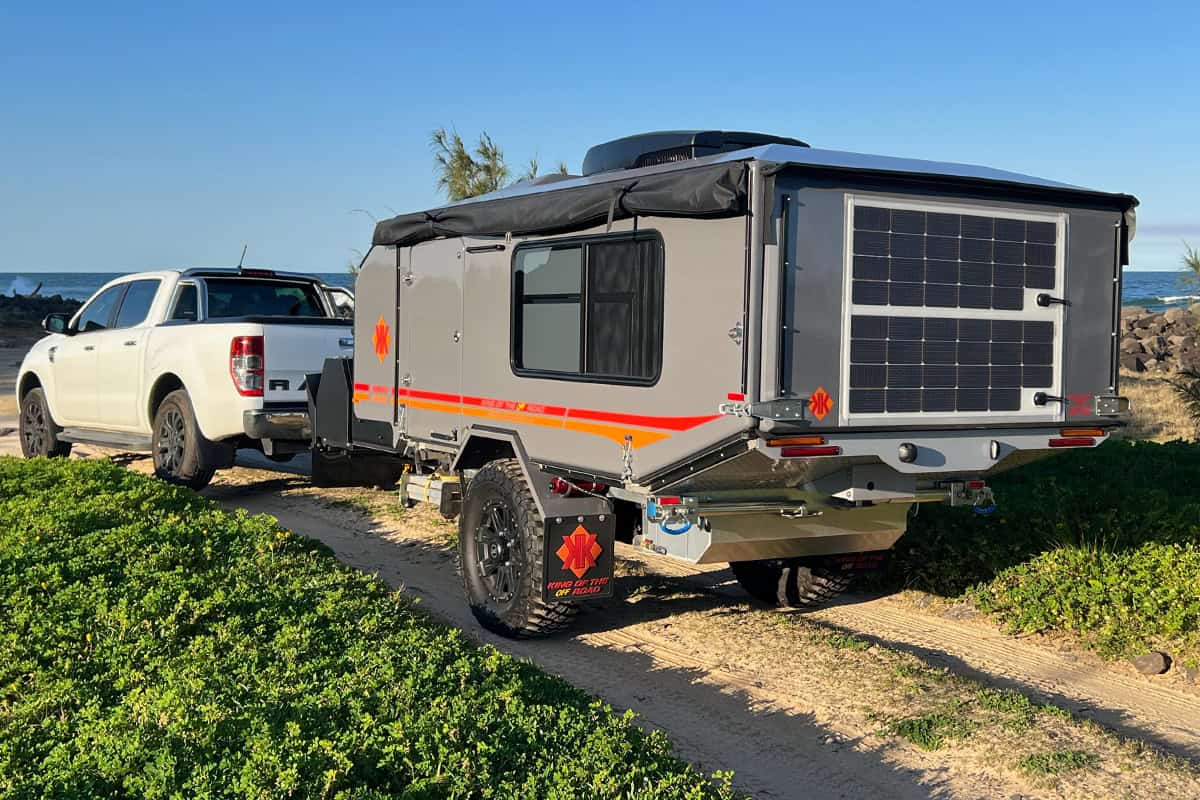 Rear three-quarter exterior