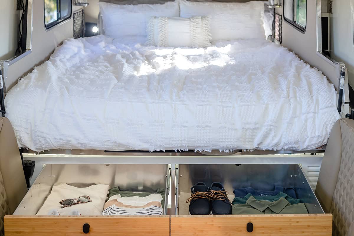 Under-bed storage