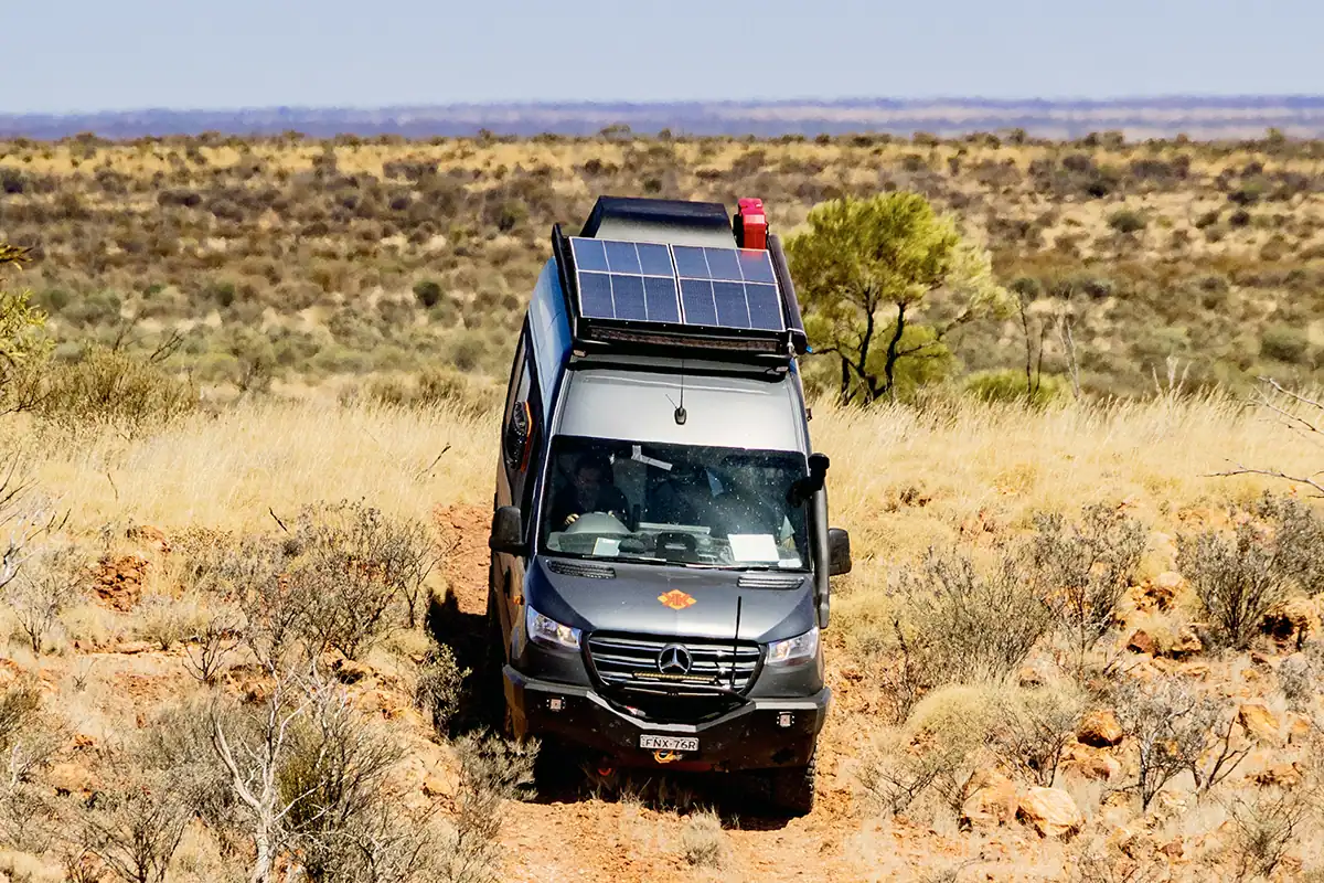Remote desert touring