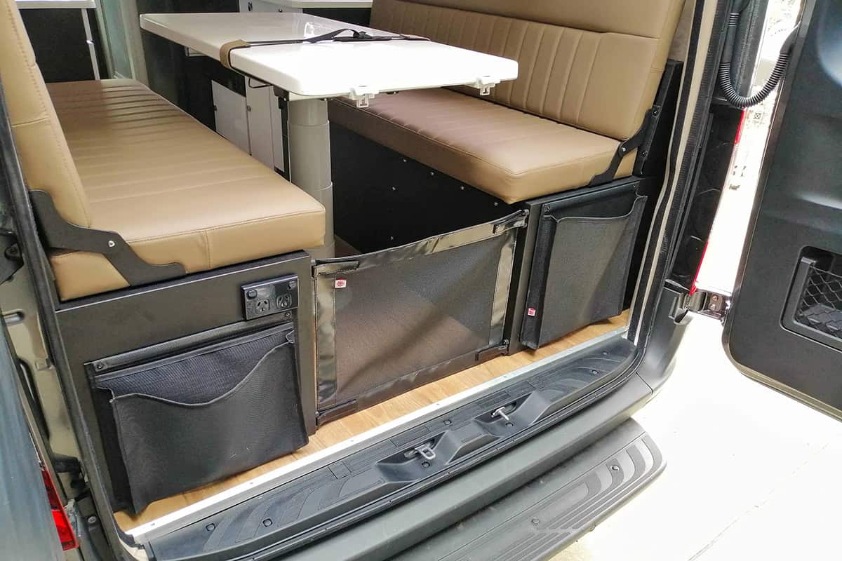 Practical interior storage